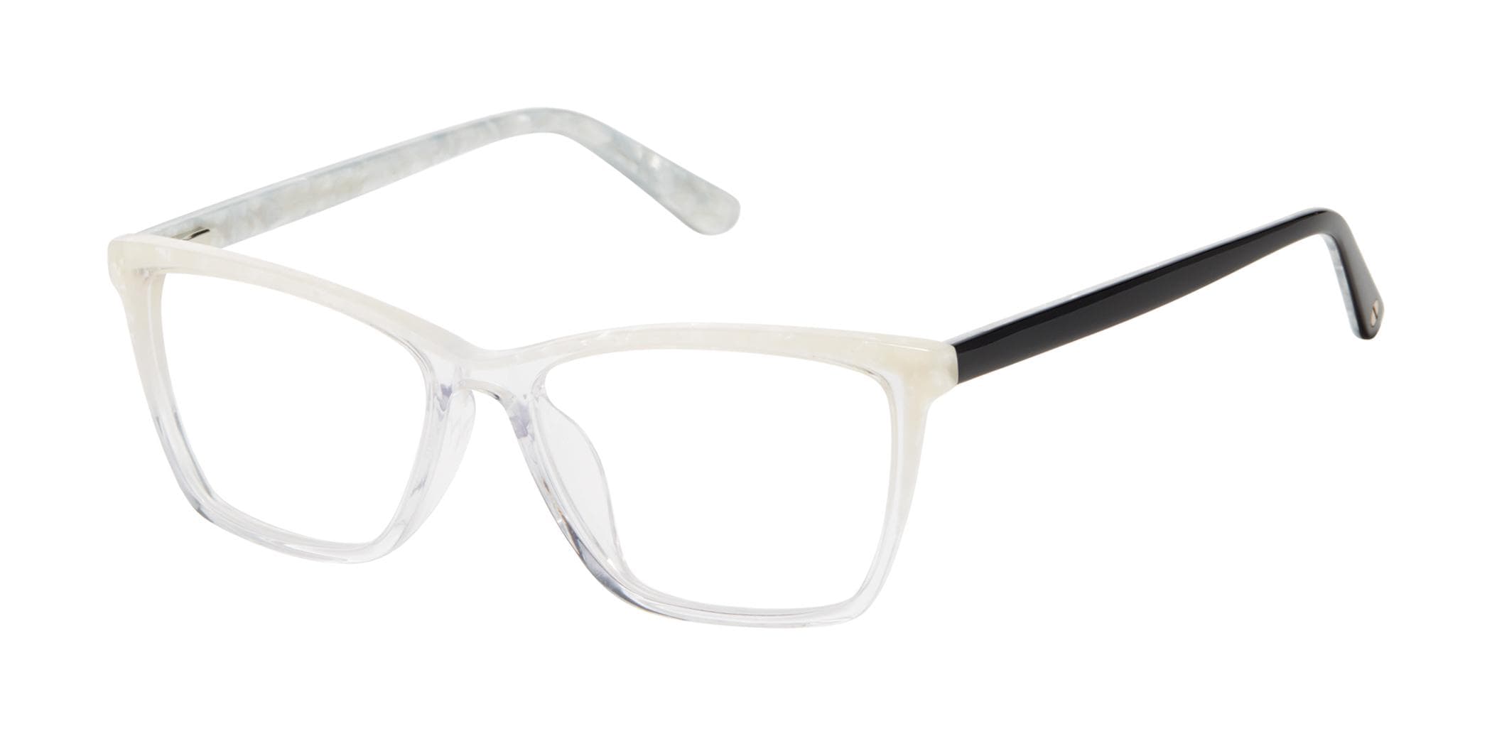 L.A.M.B. LAUF080 CRY Eyeglasses Crystal 56mm Women
