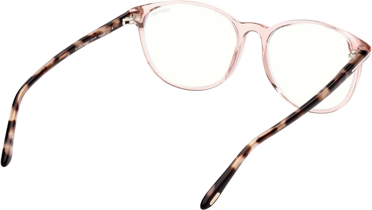 Tom Ford FT5810B 72 Eyeglasses Shiny Pink 53mm Women 4