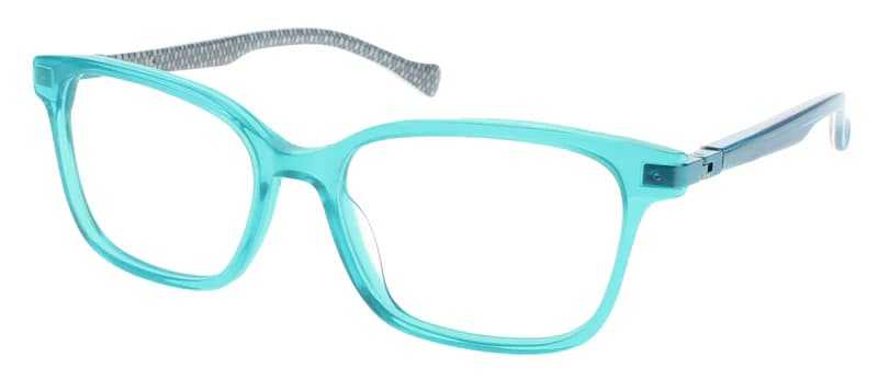 Demi+Dash Haven Eyeglasses Teal 52mm Kids