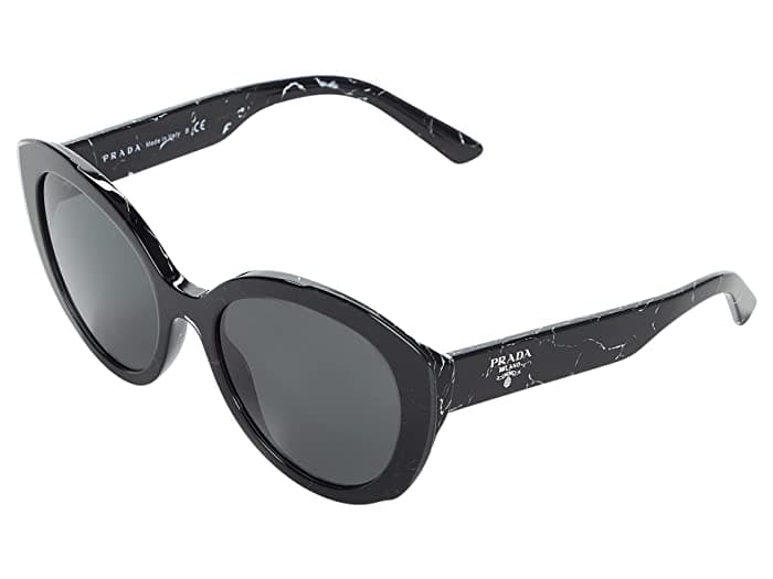 Prada SPR01Y 09V-5S0 PR 01YS Sunglasses Black 140mm Women