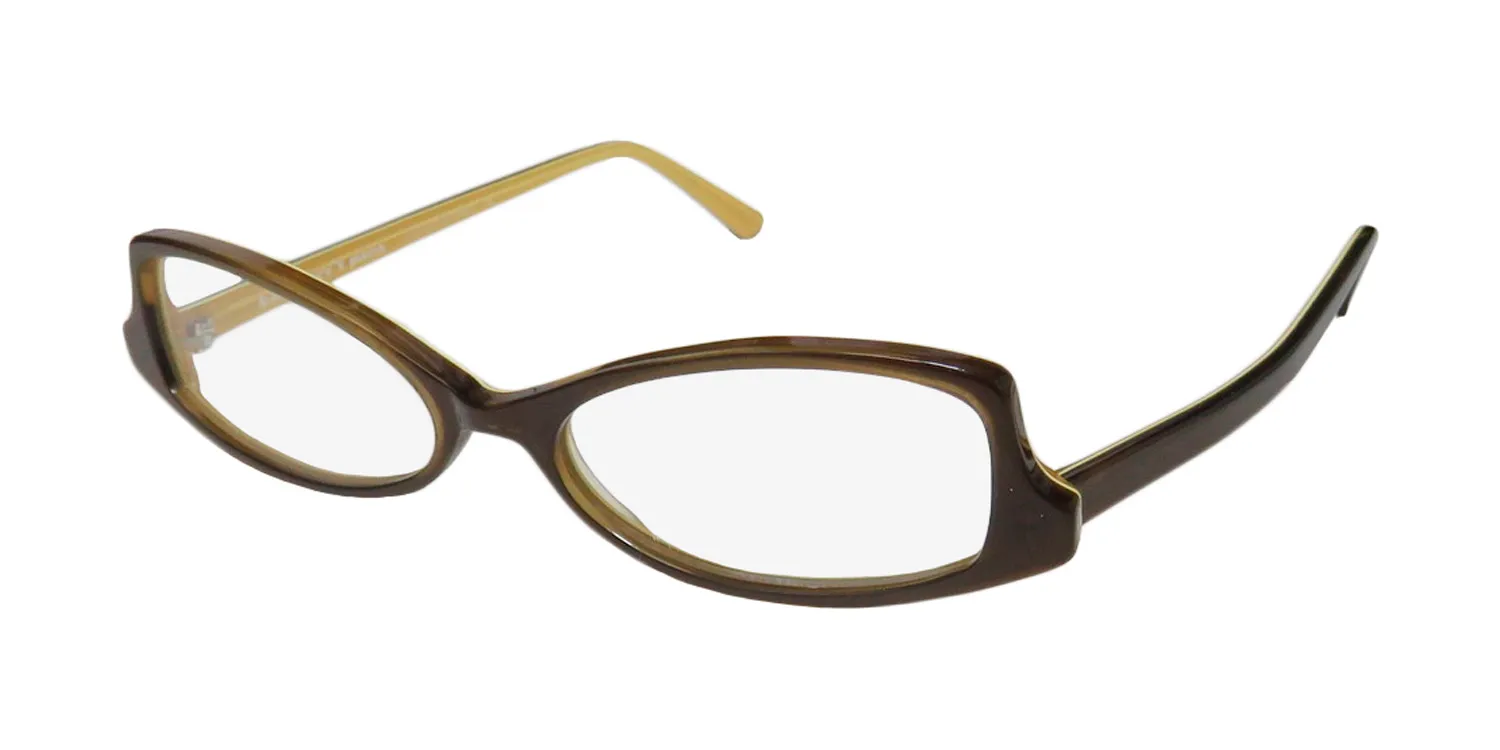 Harry Lary Stacey 307 Eyeglasses Brown 51mm