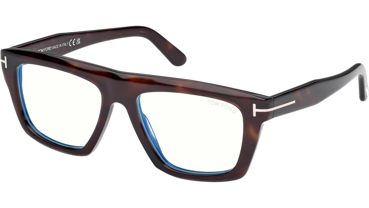 Tom Ford FT6059B 052 Eyeglasses Dark Havana 54mm Unisex