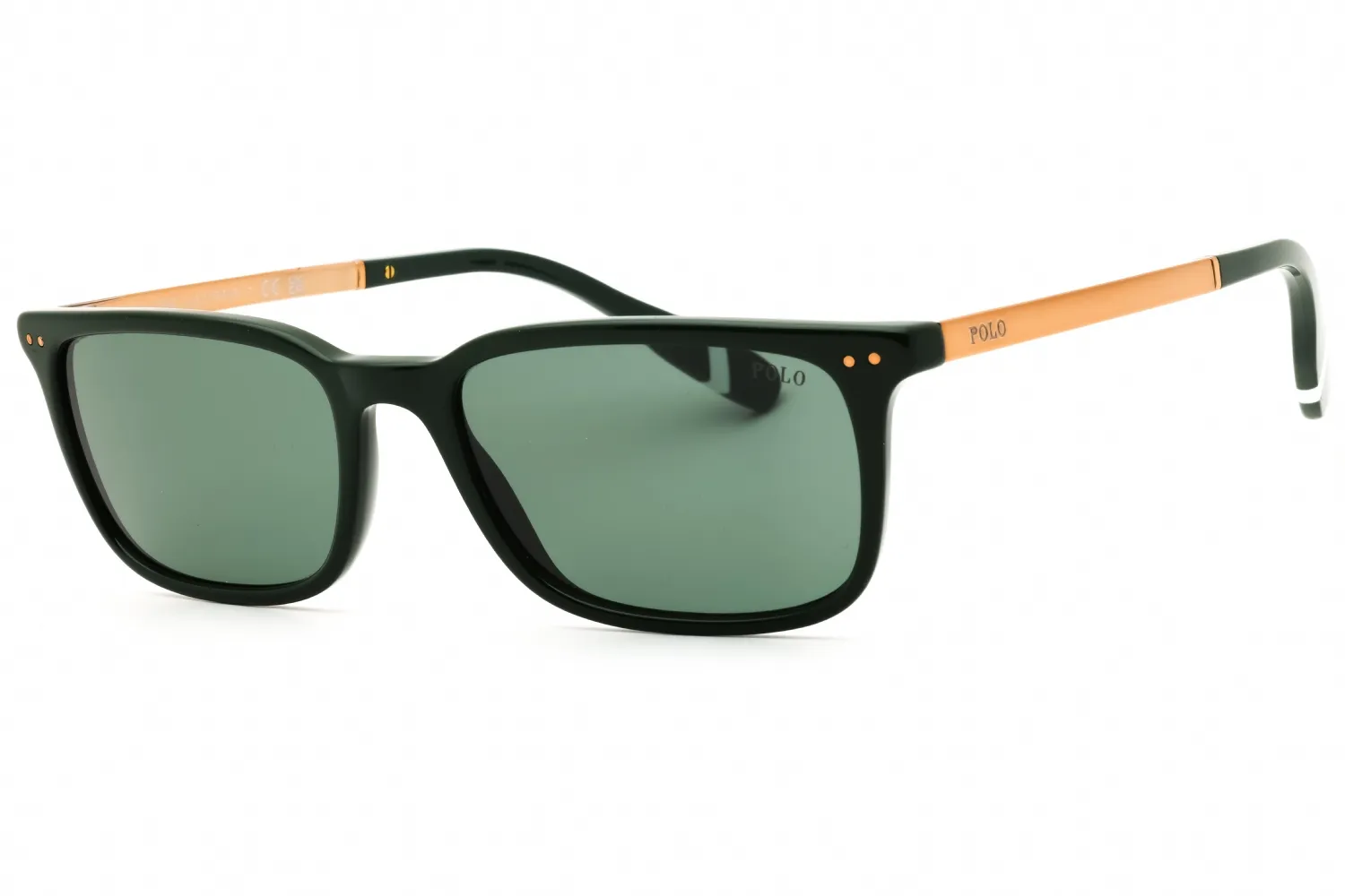Polo Ralph Lauren PH4212 614071 Sunglasses Shiny Opal Dark Green Men