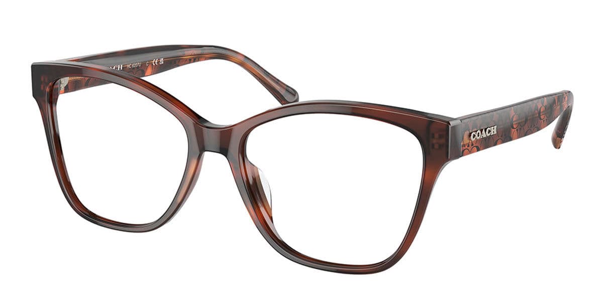 Coach HC6207U 5741 Eyeglasses Caramel Tortoise 52mm Women