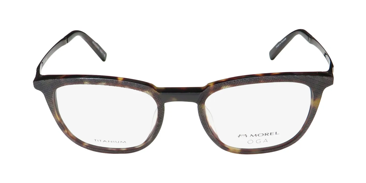 Morel Oga 10150o td02 Eyeglasses Brown 51mm Unisex 3