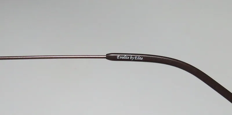 Elite Eyewear Evolite Kev 100 evolite 100 Eyeglasses Brown 48mm Unisex 8