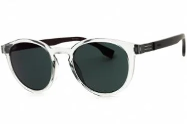 HUGO BOSS BOSS 1575/S 07QY MT Sunglasses Transparent Grey 51mm