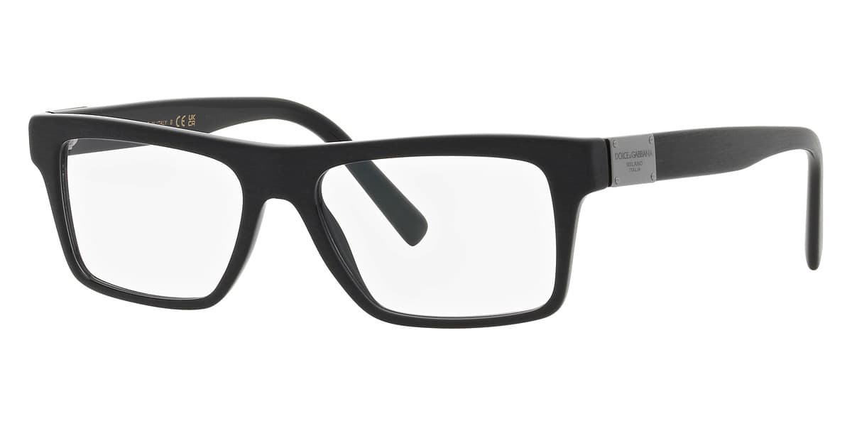 Dolce & Gabbana DG3368 2820 Eyeglasses Black 54mm Men