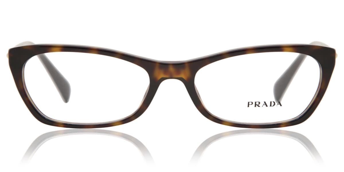 Prada VPR 15P 2AU-1O1 PR 15PV SWING Eyeglasses Brown 53mm Women