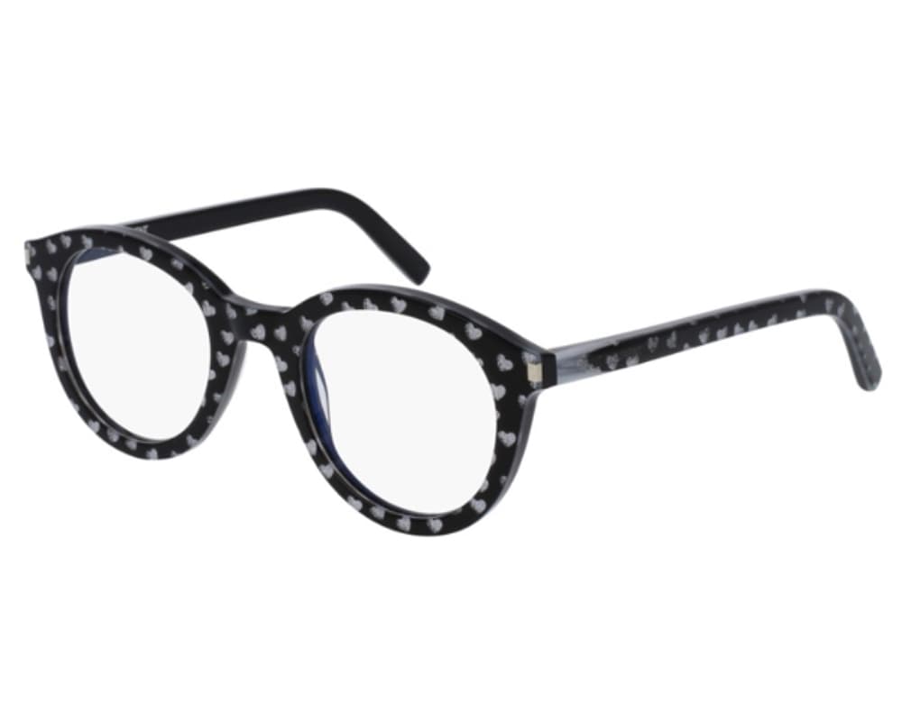Saint Laurent SL105 005 Eyeglasses Black 48mm Women