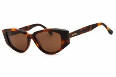 Max Mara MM0161 52E Sunglasses Dark Havana 52mm