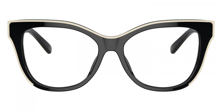 Tory Burch TY2147U 2004 Eyeglasses Black Ivory 51mm Women 2