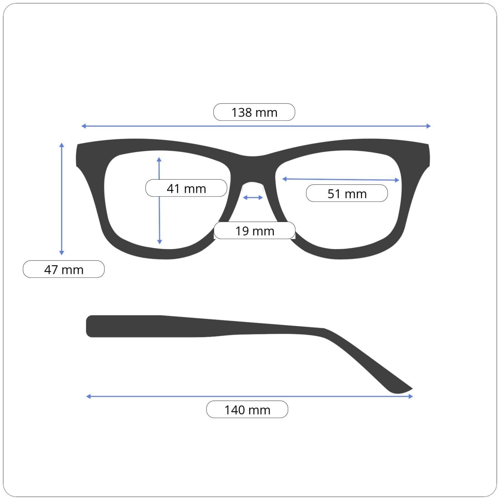 Haggar H290 EBONY Eyeglasses Black 51mm Men 7