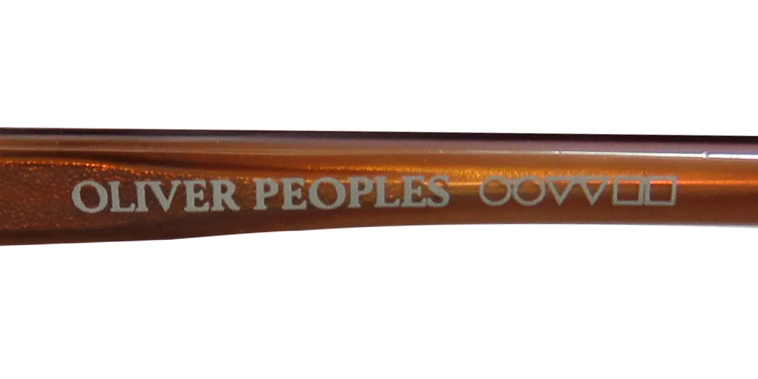 Oliver Peoples Cylia sisyc Eyeglasses Burgundy 45mm 7