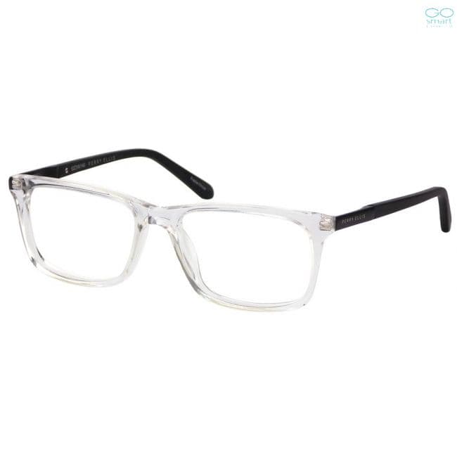 Perry Ellis PE376 2 Eyeglasses Crystal 52mm Men