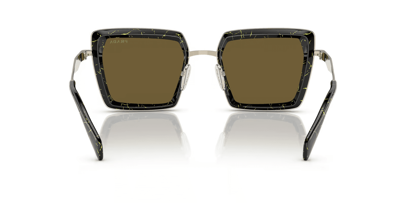 Prada SPR55Z 19D-01T PR 55ZS Sunglasses Multicolor 140mm Women 3