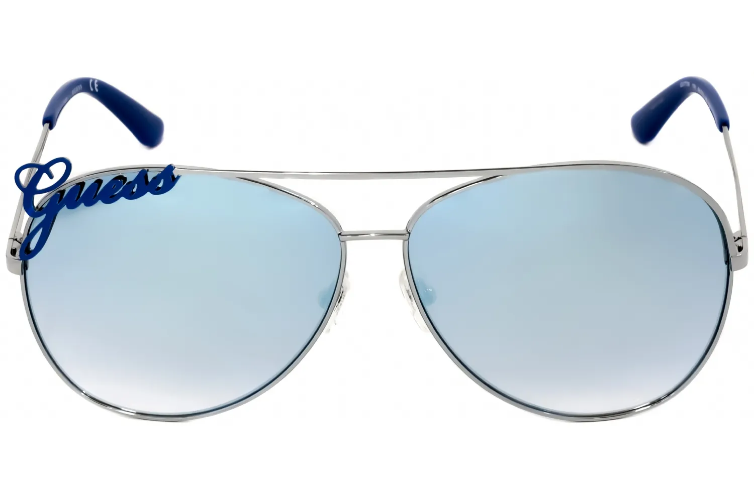 Guess GU7739 10X Sunglasses Silver 64mm Women 2