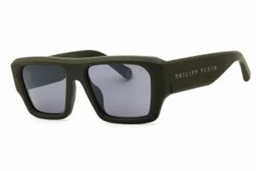 Philipp Plein SPP144 C02X Sunglasses Matt Green 55mm