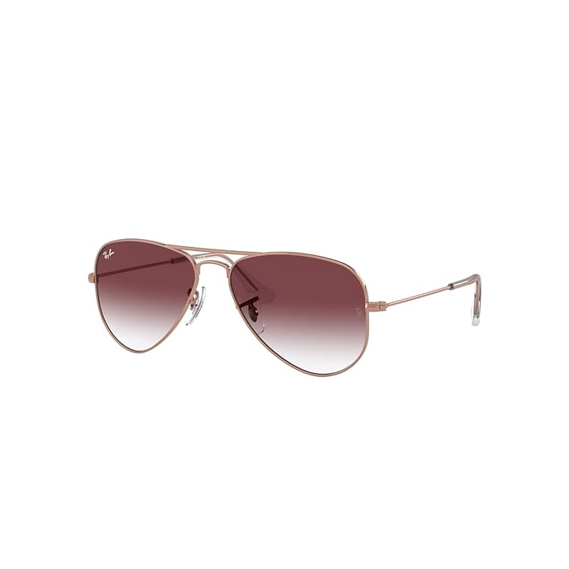 Ray-Ban RJ9506S 291/8H Sunglasses Rose Gold Unisex