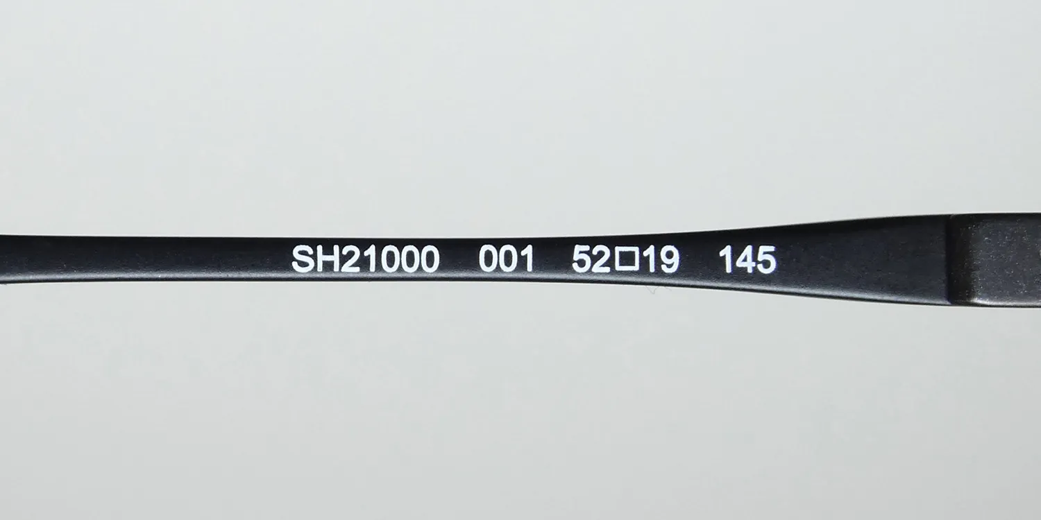 Flexon Shinola 21000 001 Eyeglasses Matte Black 52mm 8