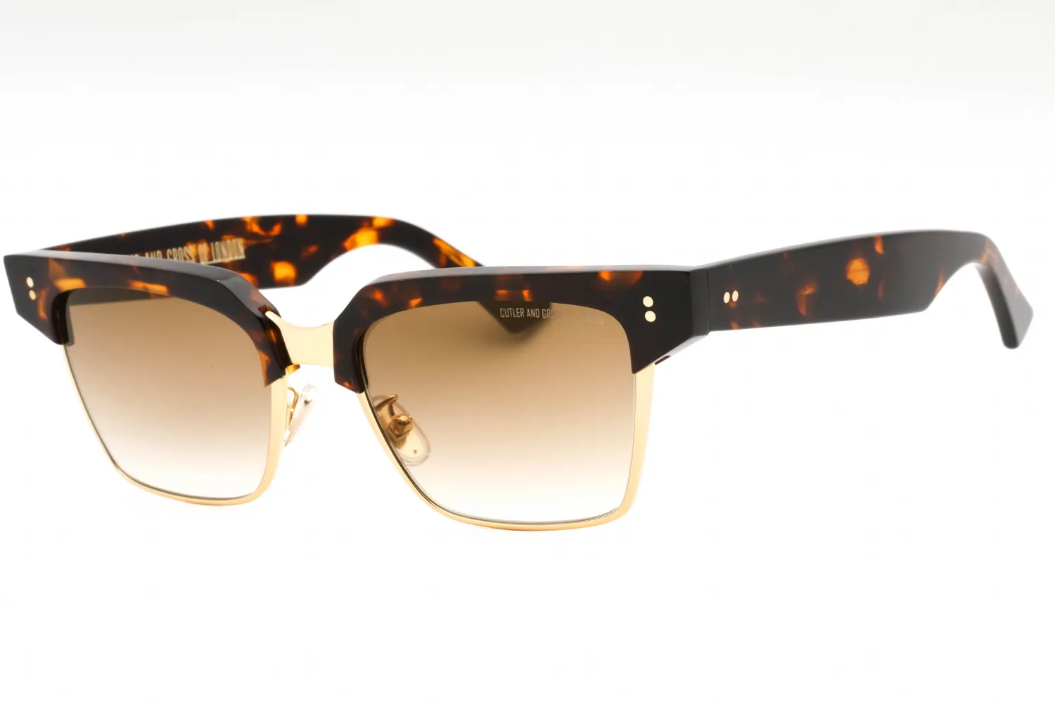 Cutler and Gross CG1348S 003 Sunglasses Black 55mm Unisex