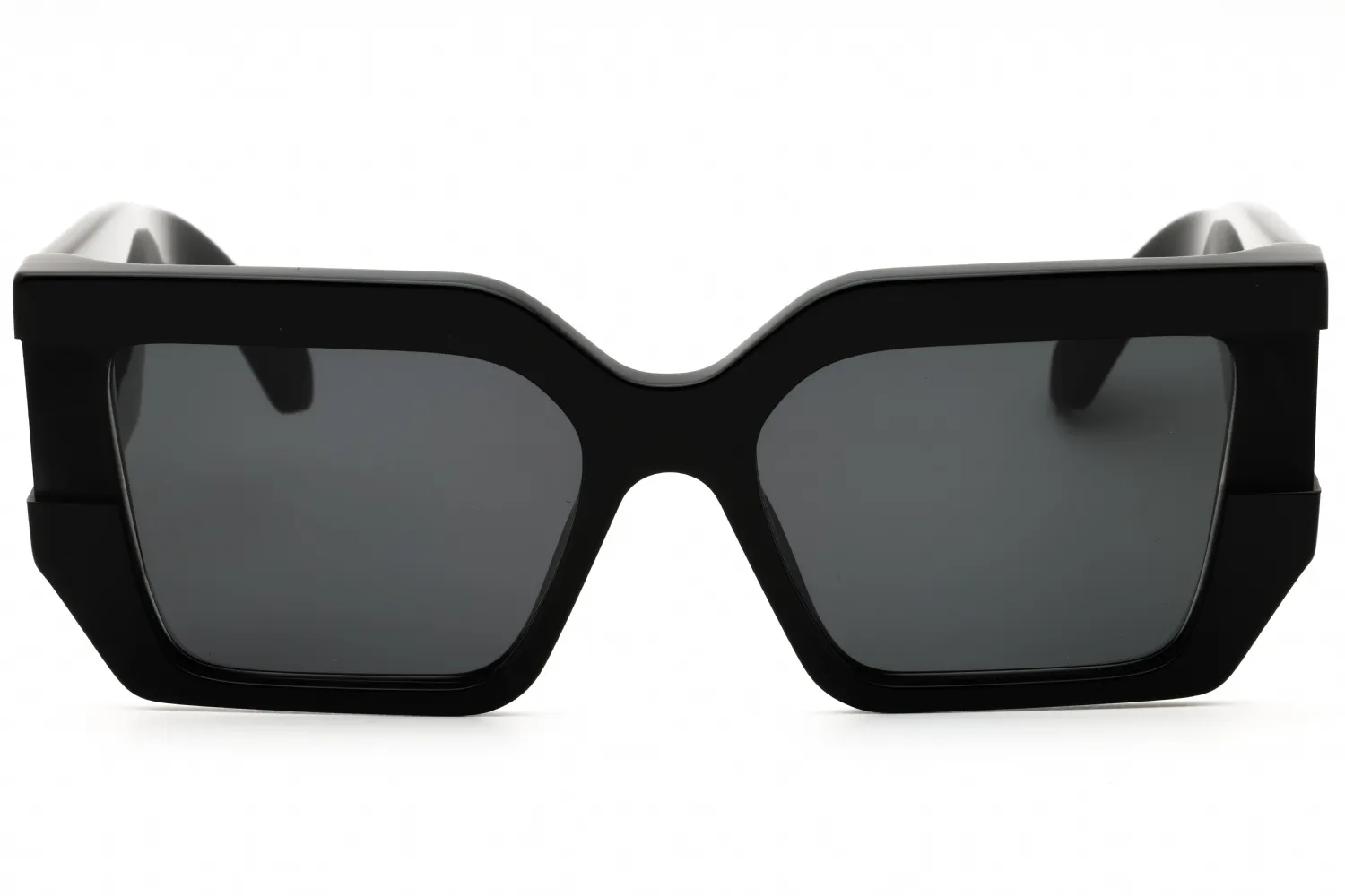 Off White DOVER OERI148S25PLA0011007 Sunglasses Black 56mm Unisex 2