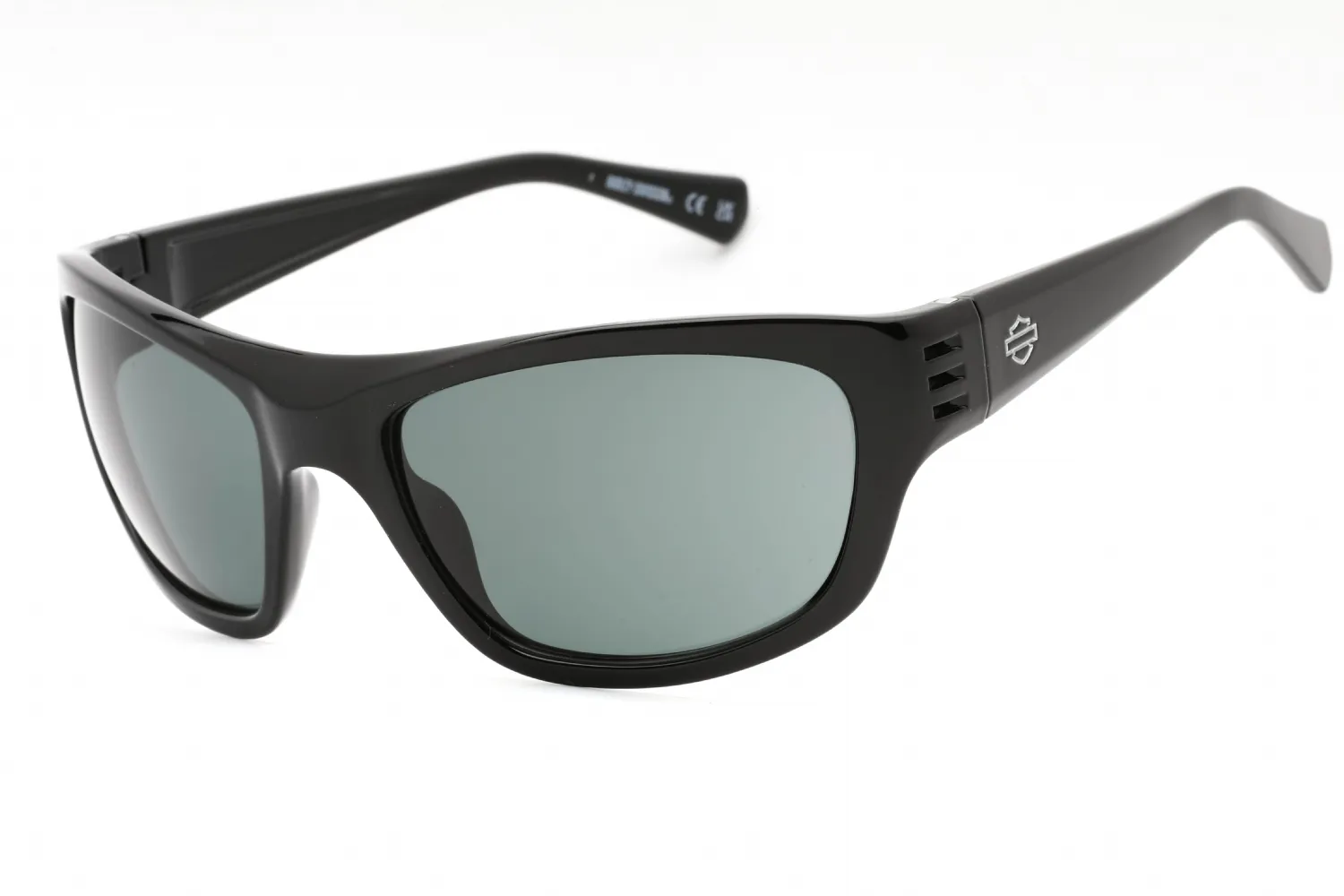 Harley Davidson HD0982X 01R Sunglasses Shiny Black 61mm Men