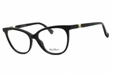 Max Mara MM5018 001 Eyeglasses Shiny Black 53mm