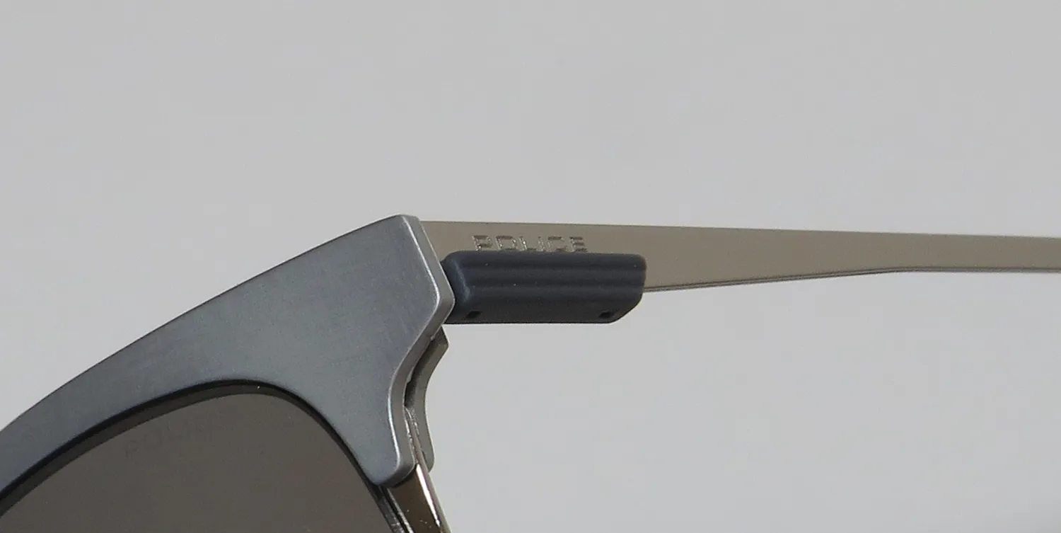 Police Spl569v 579x Sunglasses Silver 54mm 6