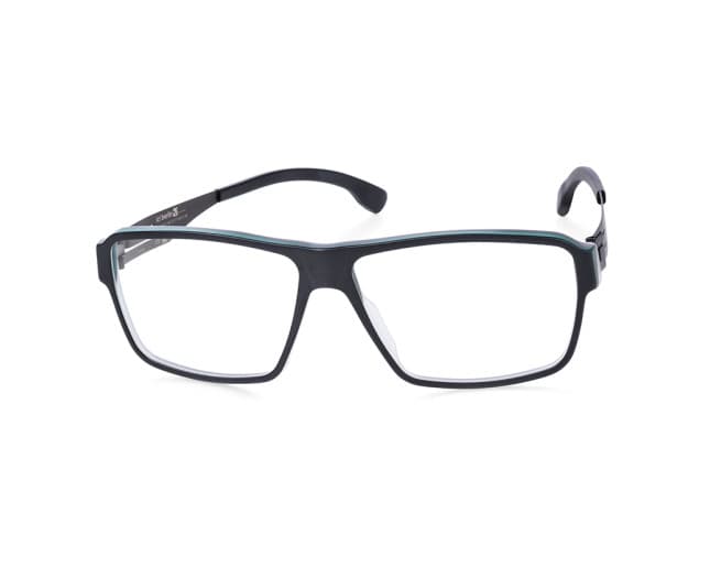 ic! berlin Kevin D. Eyeglasses Black 57mm Unisex