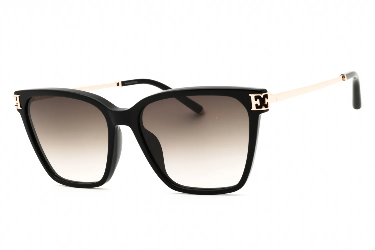Escada SESE47S 0700 Sunglasses Shiny Black 55mm Women