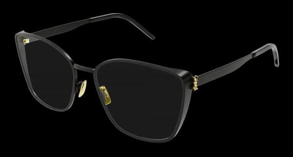 Saint Laurent SLM99 001 001 Eyeglasses Black 60mm Women