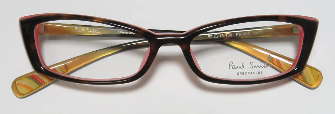 Paul Smith 406 oabl Eyeglasses Tortoise 52mm 2