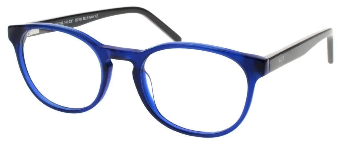 IZOD IZ2105 Eyeglasses Blue Navy 50mm Women