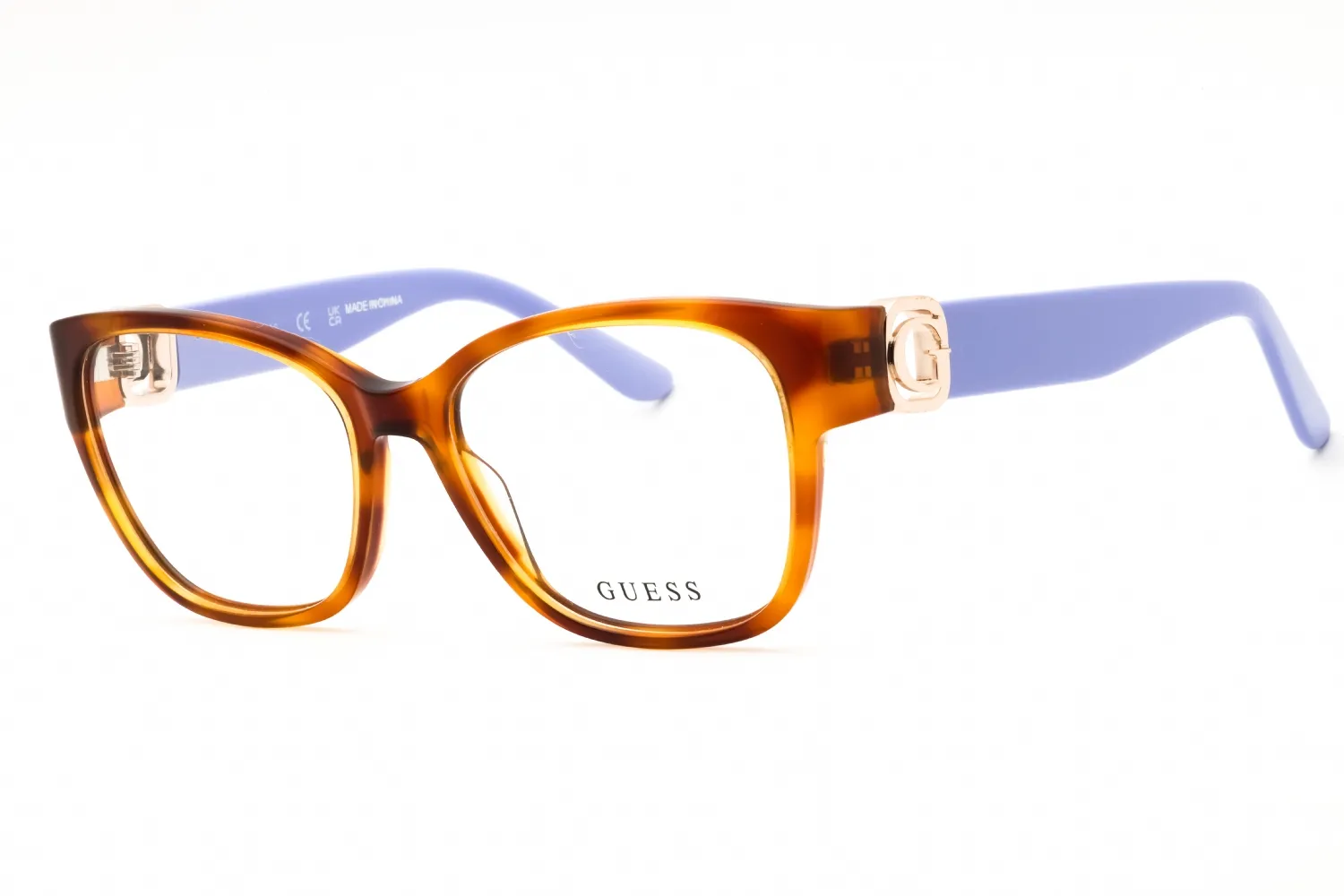 Guess GU50120 053 Eyeglasses Blonde Havana 54mm Women