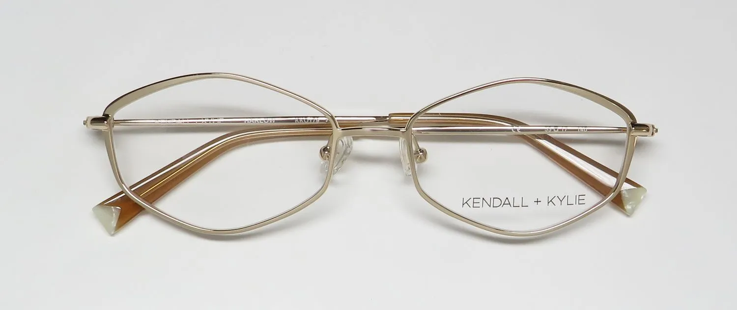 Kendall + Kylie Kko179 Harlow 719 Eyeglasses Gold 53mm 2