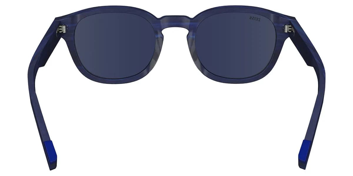 Zeiss ZS23536S 462 Sunglasses Blue Horn 49mm Unisex 4