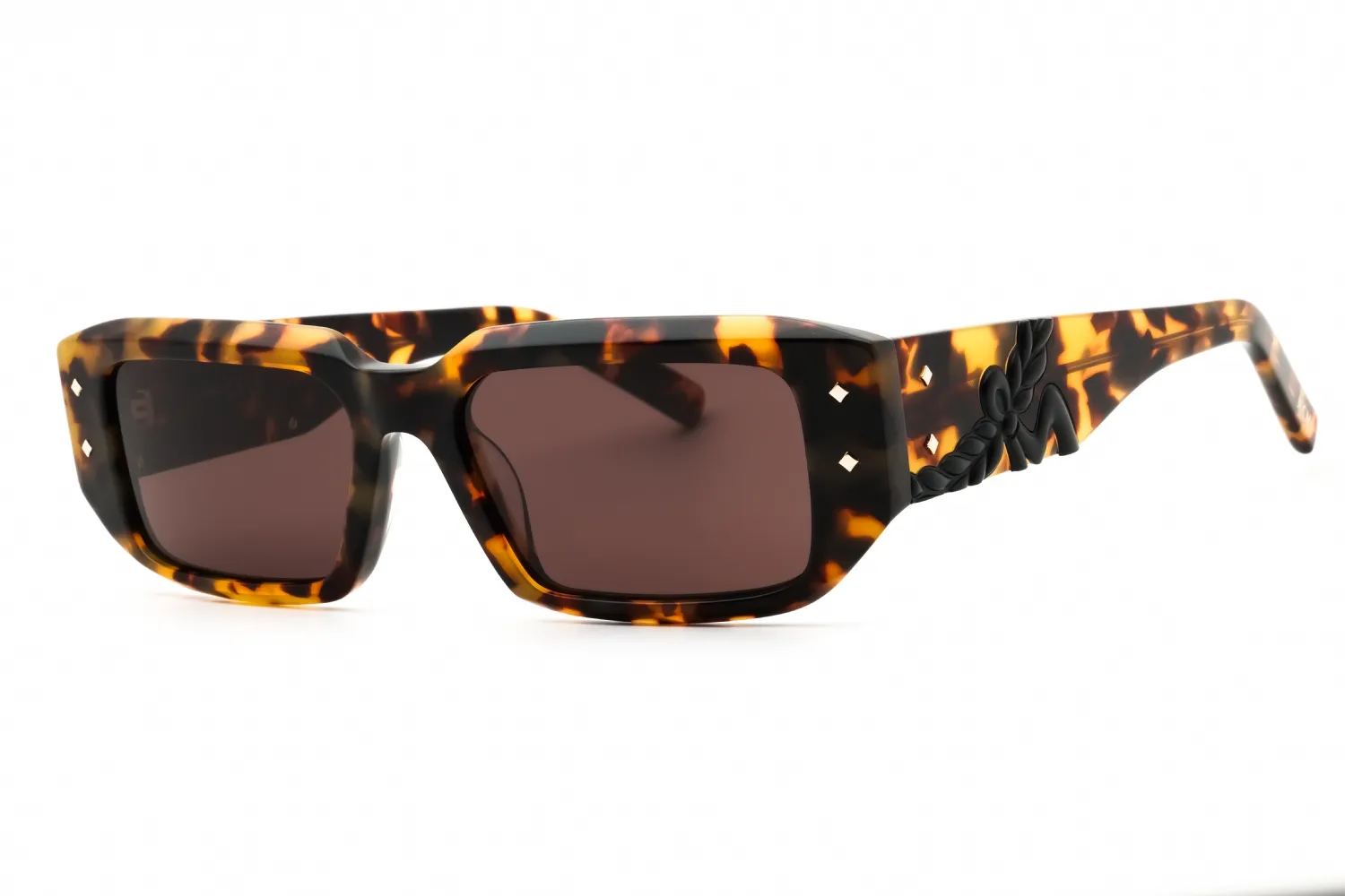 MCM MW0013 53E Sunglasses Blonde Havana 53mm Women
