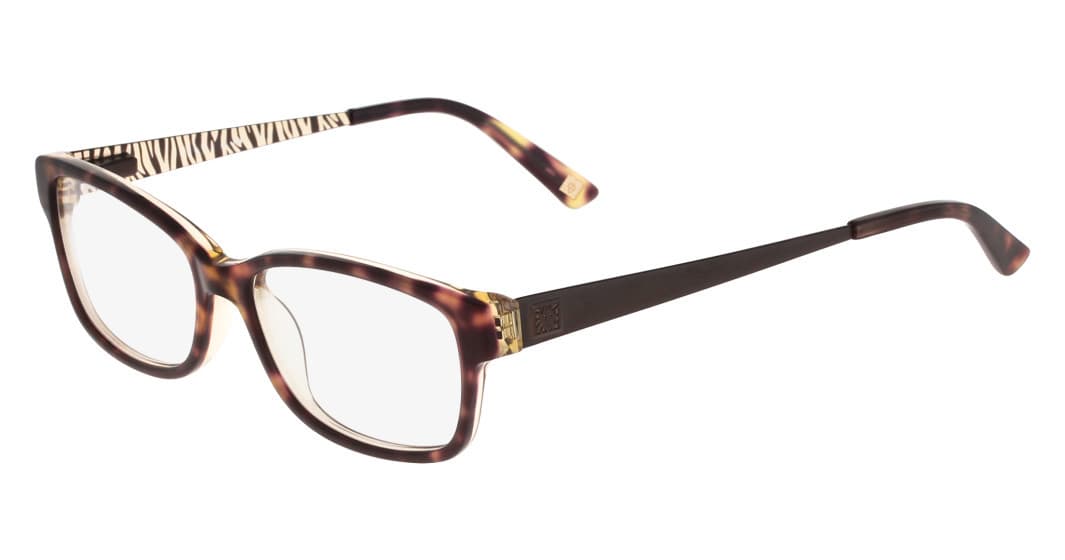 Anne Klein AK5047 206 Eyeglasses Mocha Tortoise 52mm Women