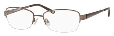 Liz Claiborne L611 01B8 Eyeglasses Brown 52mm Women