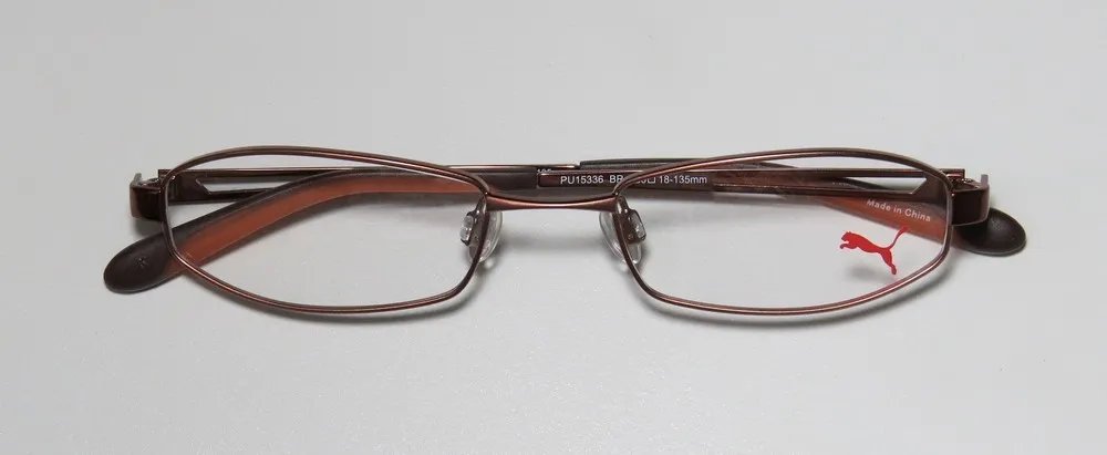 Puma 15336 Serenity br Eyeglasses Brown 50mm Unisex 2