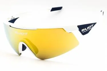 Rudy Project SP890558 RN02 Sunglasses White Matte - Multilaser Yellow 35mm