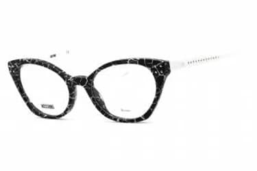Moschino MOS582 0W2M 00 Eyeglasses Blk Marble 51mm