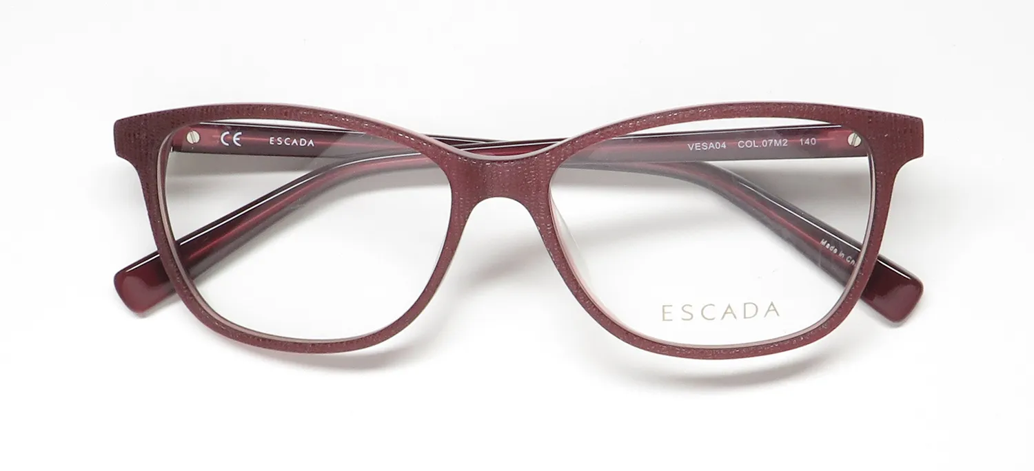 Escada Vesa04 07m2 Eyeglasses Red 53mm 2