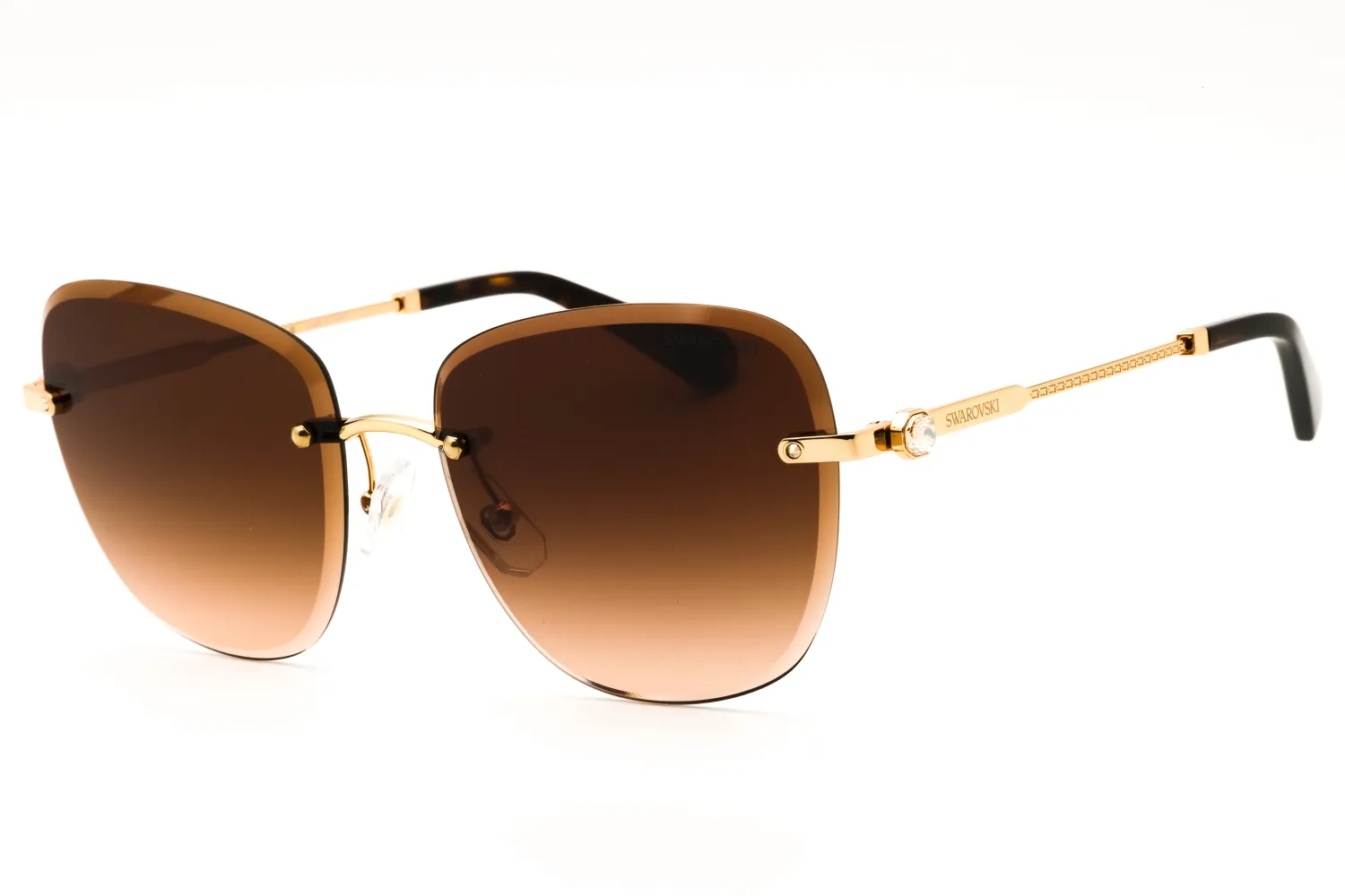 Swarovski SK7043 403774 Sunglasses Gold 58mm Women