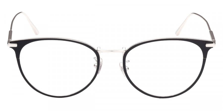 OMEGA OM5034-D/V 001 Eyeglasses Shiny Black/silver 53mm Unisex 2