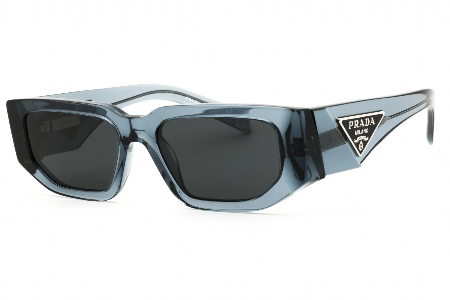 Prada 0PR 09ZS 17T08Z Sunglasses Transparent Ocean 54mm Women
