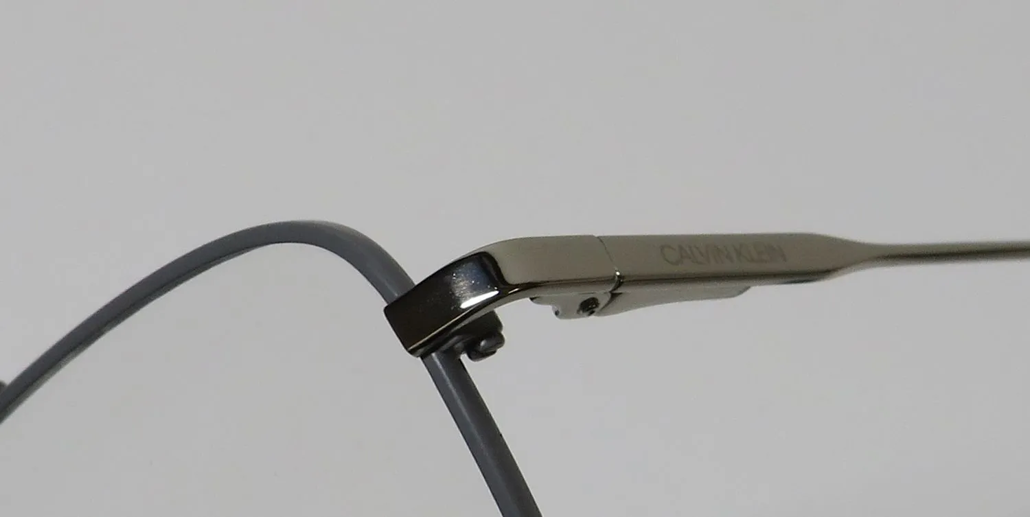 Calvin Klein Ck19104 030 Eyeglasses Satin Slate 53mm Unisex 6