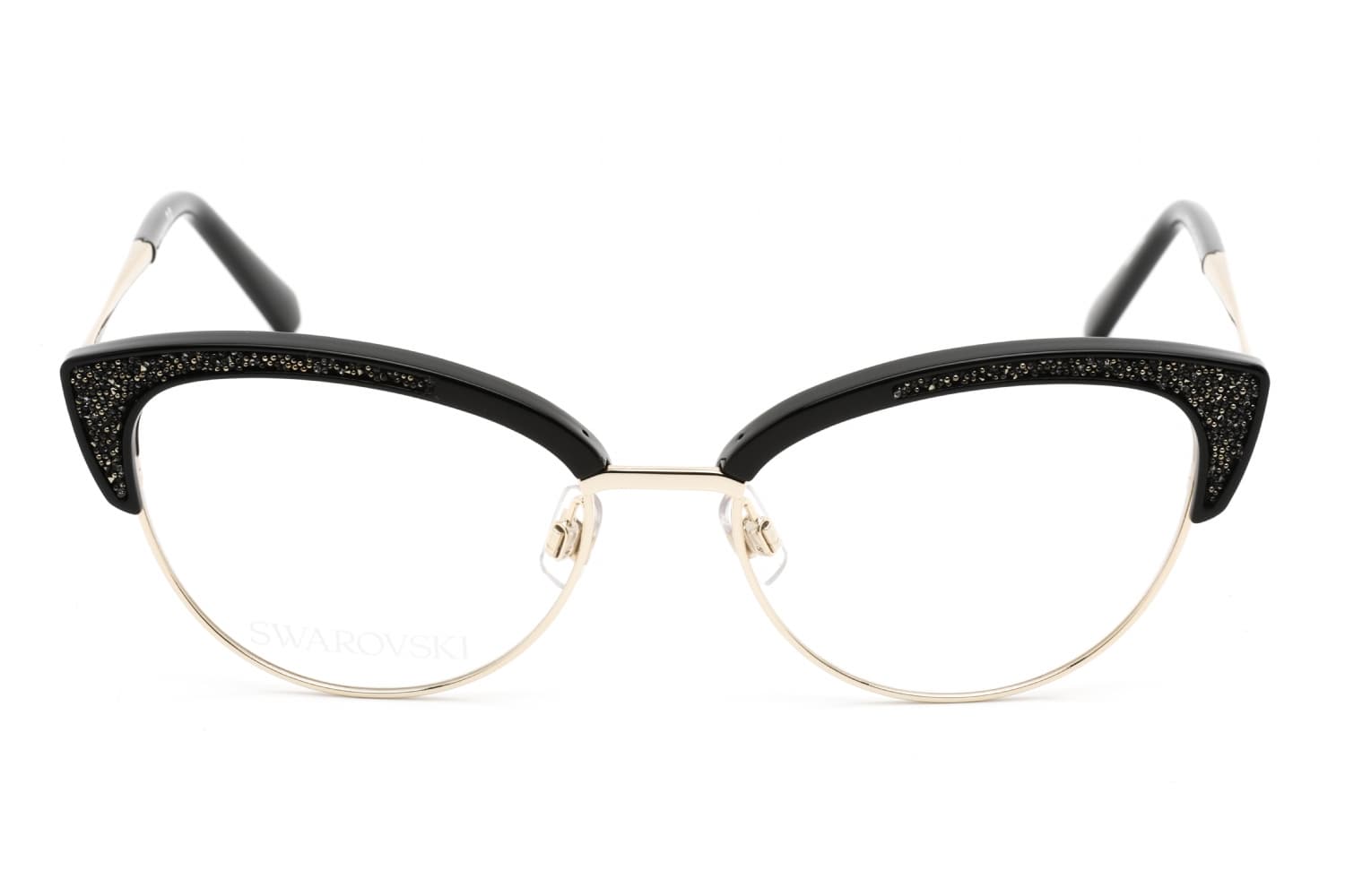 Swarovski SK5363 032 Eyeglasses Pale Gold 53mm Women 2