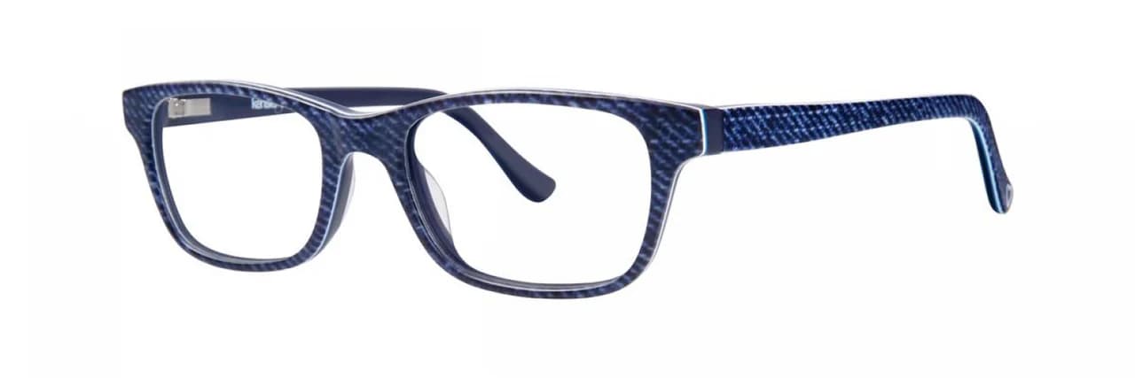 Kensie Jeans Eyeglasses Blue Jeans 48mm Women